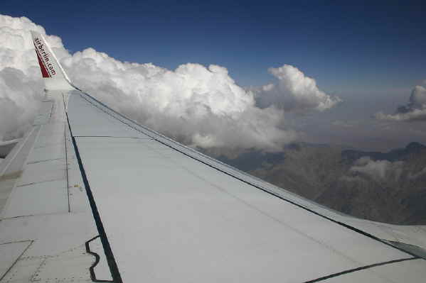 Landeanflug Agadir