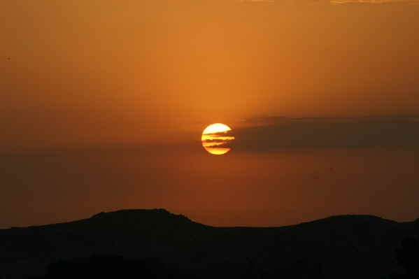 Sonnenuntergang in Marakesch